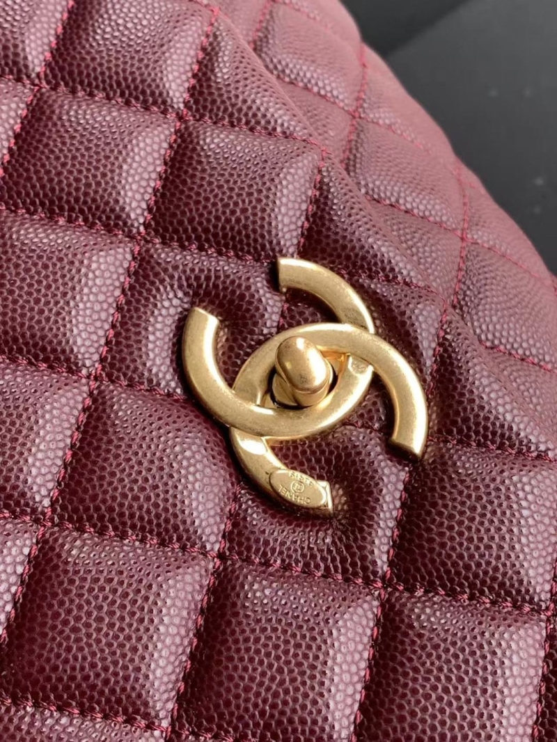 Ch**el top handle bags